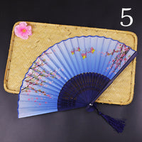 Bamboo Antique Folding Fan - Chinese Style Fan-Fan-Golonzo