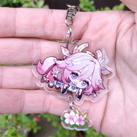 Genshin Impact Keychain Accessories Pendant-Keychains-Golonzo