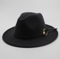 Derby Hats Classical Gentleman Wide Brim-Hats-Golonzo