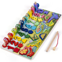 Kids Educational Wooden Toys - Children Busy Board-Educational Toys-Golonzo