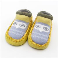 Baby Socks With Rubber Soles - Anti Slip Soft Sole Sock-Socks-Golonzo