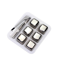 Stainless Steel Ice Cubes - Reuseable-Ice Cube Trays-Golonzo