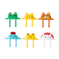 6/8/10pcs Mini Animal Fruit Fork-Forks-Golonzo