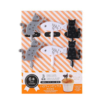 6/8/10pcs Mini Animal Fruit Fork-Forks-Golonzo