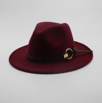 Derby Hats Classical Gentleman Wide Brim-Hats-Golonzo