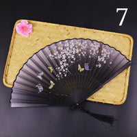 Bamboo Antique Folding Fan - Chinese Style Fan-Fan-Golonzo