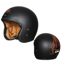 Half Face Retro Motorcycle Helmet-Motorcycle Helmets-Golonzo