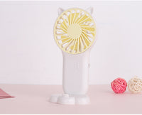 Usb Mini Fold Fan Electric Portable Hold Small Air Cooler Originality Charging Household Electrical Appliances Desktop Ventilado|Fans|-Fans-Golonzo