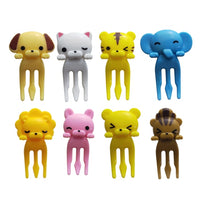 6/8/10pcs Mini Animal Fruit Fork-Forks-Golonzo
