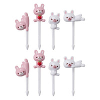 6/8/10pcs Mini Animal Fruit Fork-Forks-Golonzo