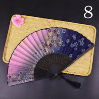 Bamboo Antique Folding Fan - Chinese Style Fan-Fan-Golonzo