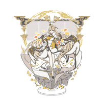 Genshin Impact Acrylic Stand Model Plate Desk Decor Standing Sign-Decor-Golonzo
