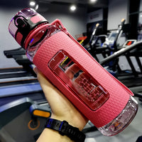 Sport Water Bottles Portable Gym anti fall Leak proof large Capacity fitness Kettle Tritan Plastic Drink bottle BPA Free-Water Bottles-Golonzo