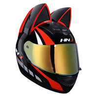 Cat Ears Motorcycle Helmet-Motorcycle Helmets-Golonzo