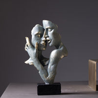 Modern Statues, Creative, Abstract Faces, Art Living Rooms, Antique Home Furnishing-statue-Golonzo