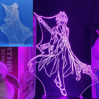 Anime/Game Night Light Acrylic Board Figure-LED Light Bulbs-Golonzo