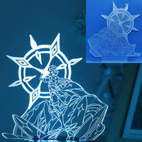 Anime/Game Night Light Acrylic Board Figure-LED Light Bulbs-Golonzo