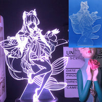 Anime/Game Night Light Acrylic Board Figure-LED Light Bulbs-Golonzo