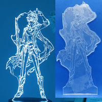 Anime/Game Night Light Acrylic Board Figure-LED Light Bulbs-Golonzo
