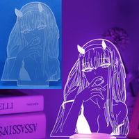 Anime/Game Night Light Acrylic Board Figure-LED Light Bulbs-Golonzo