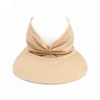 Women's Summer Sun Visor Hallow Top Outdoor Hat-Hats-Golonzo