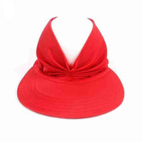 Women's Summer Sun Visor Hallow Top Outdoor Hat-Hats-Golonzo