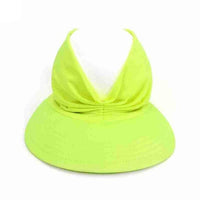 Women's Summer Sun Visor Hallow Top Outdoor Hat-Hats-Golonzo