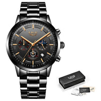 Fashion Sport Quartz Mens Watches - Luxury Business Waterproof Watch Relogio Masculino-Watch-Golonzo