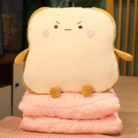 40x40cm Lovely Bread Plush Pillow-Home-Golonzo