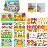Baby Busy Sticker Book - Kids Educational Toy-Toys-Golonzo