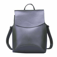 Youth Leather Fashion Women Backpack-Backpacks-Golonzo