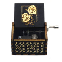 Modern Wooden Music Box Unique Mechanical Toy for Children-Music Boxes-Golonzo