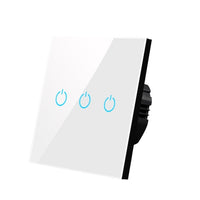 Wall Touch Switch 220V EU Standard Tempered-Light Switches-Golonzo