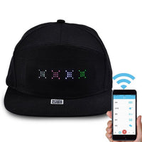 Glow Cap - LED Mobile Phone APP Controlled Baseball Hat-Hats-Golonzo