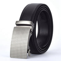Luxury Automatic Alloy Buckle Leather Belt Business Male-Belts-Golonzo