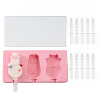Ice Cream Mold And plastic rods - Ice Cream maker Set-Ice Cream Makers-Golonzo