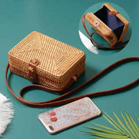 New Fashion Round/Square Straw Bag-Handbags-Golonzo
