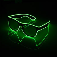 LED Flashing Glasses Glowing for Party-LED Glasses-Golonzo