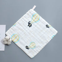 Baby Pure Cotton Printable Hanging Small Towel-Baby guards-Golonzo