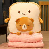 40x40cm Lovely Bread Plush Pillow-Home-Golonzo