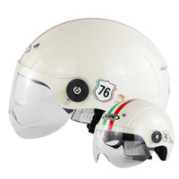 Women Motorcycle Helmet Pink Half Cascos Half Face Vespa Helmet-Motorcycle Helmets-Golonzo