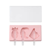 Silicone Ice Cream Mold with Cover Animals Shape Jelly Form Maker-Kitchen Slicers-Golonzo