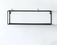 Wall Storage Rack Simple Wrought Iron Grid Wall Shelf Nordic Creative Home Wall Hook-Storage Holders & Racks-Golonzo