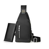 Men's chest bag-Shoulder Bags-Golonzo