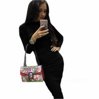 Women's Autumn Spring Dresses Robe-Dresses-Golonzo