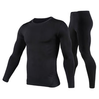 Fleece Lined Thermal Shirts & Tops Bottom Set for Motorcycle / Winter-Shirts & Tops-Golonzo
