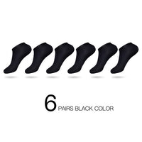 6Pairs Men Cotton Thin Breathable Socks-Socks-Golonzo