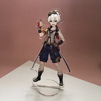 Genshin Impact Figure Stand Model Plate Desk Decor-keychain-Golonzo