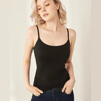 Women Camisole With Built-in Bra-Bras-Golonzo