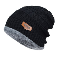 Fashion knitted Winter Hats - Thick and warm Soft Knitted Beanies-Hats-Golonzo